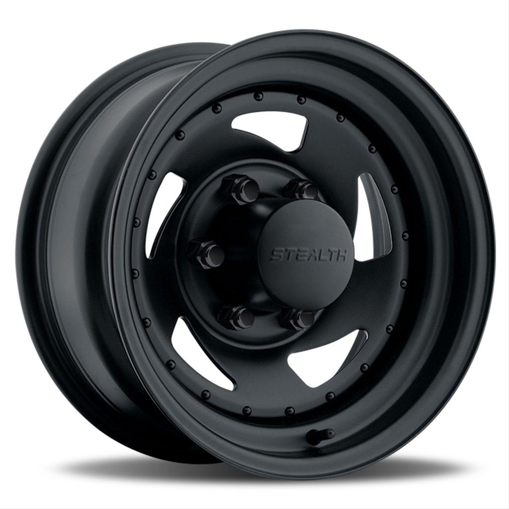 U.S. Wheel 204-5734 U.S. Wheel 204 Series Stealth Blade Black Wheels - Intensery