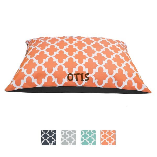 Majestic Pet Trellis Personalized Pillow Cat and Dog Bed - Intensery
