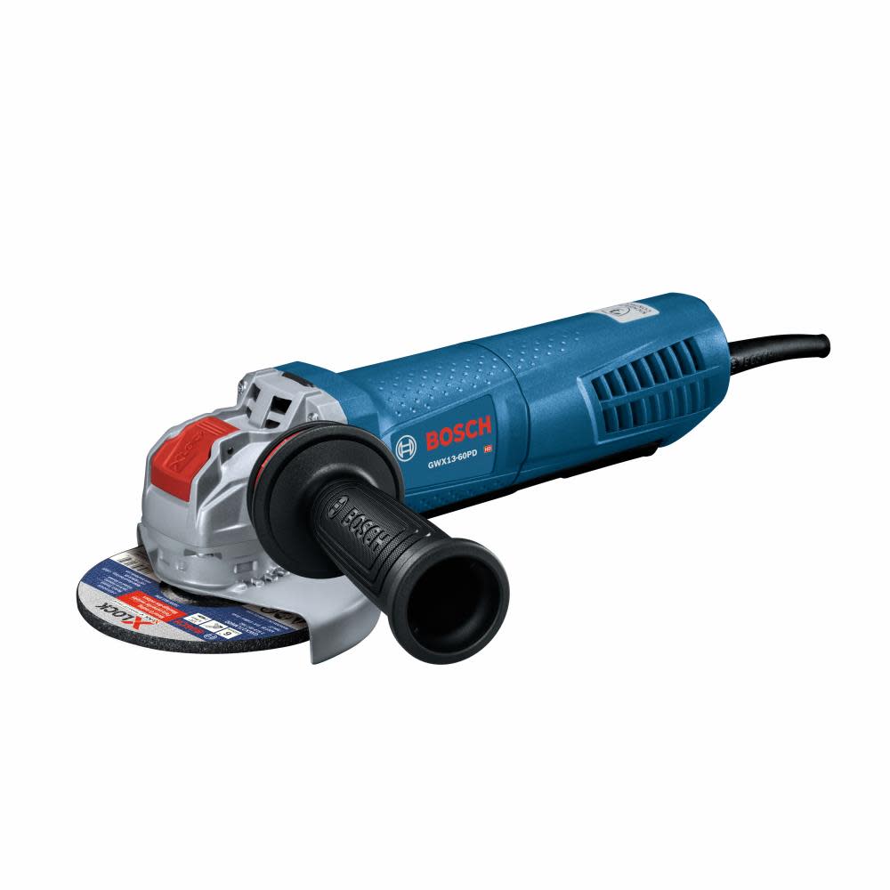 Bosch X LOCK Angle Grinder 6 with No Lock-On Paddle Switch - Intensery