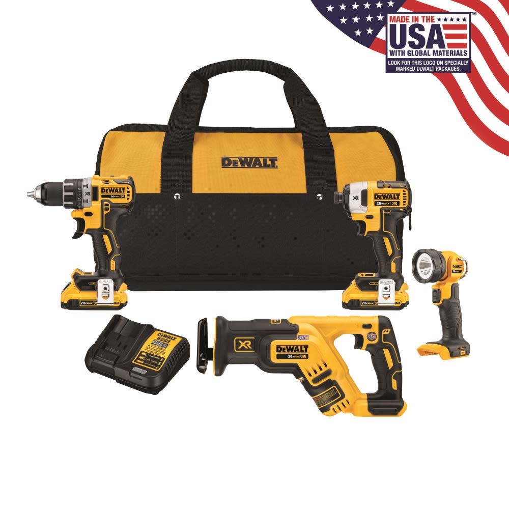 20V XR 4 Tool Combo Kit - Intensery