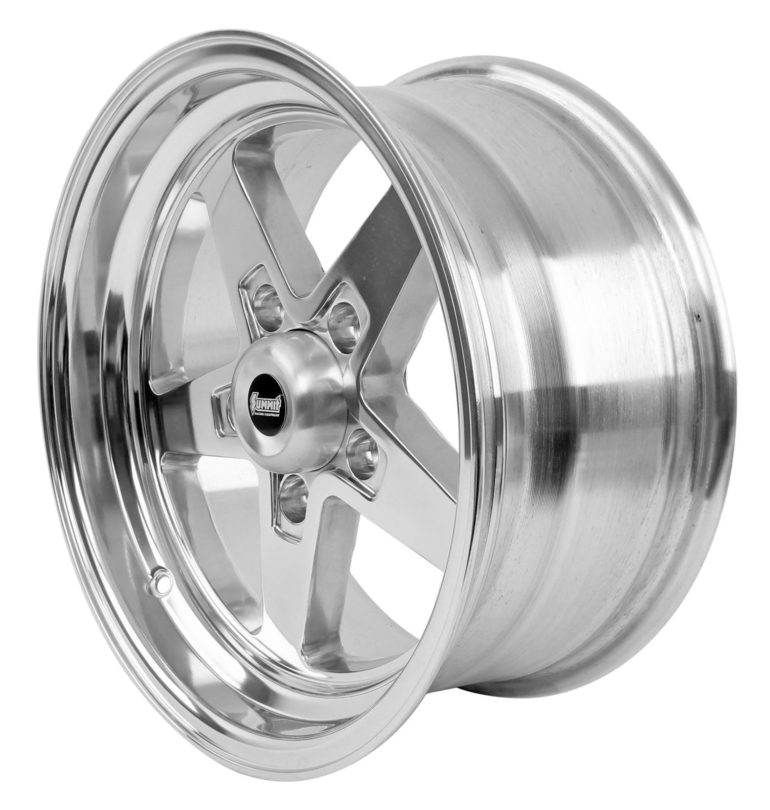 Summit Racing SUM-571P-57610 Summit Racing? Warrior R/T Wheels - Intensery