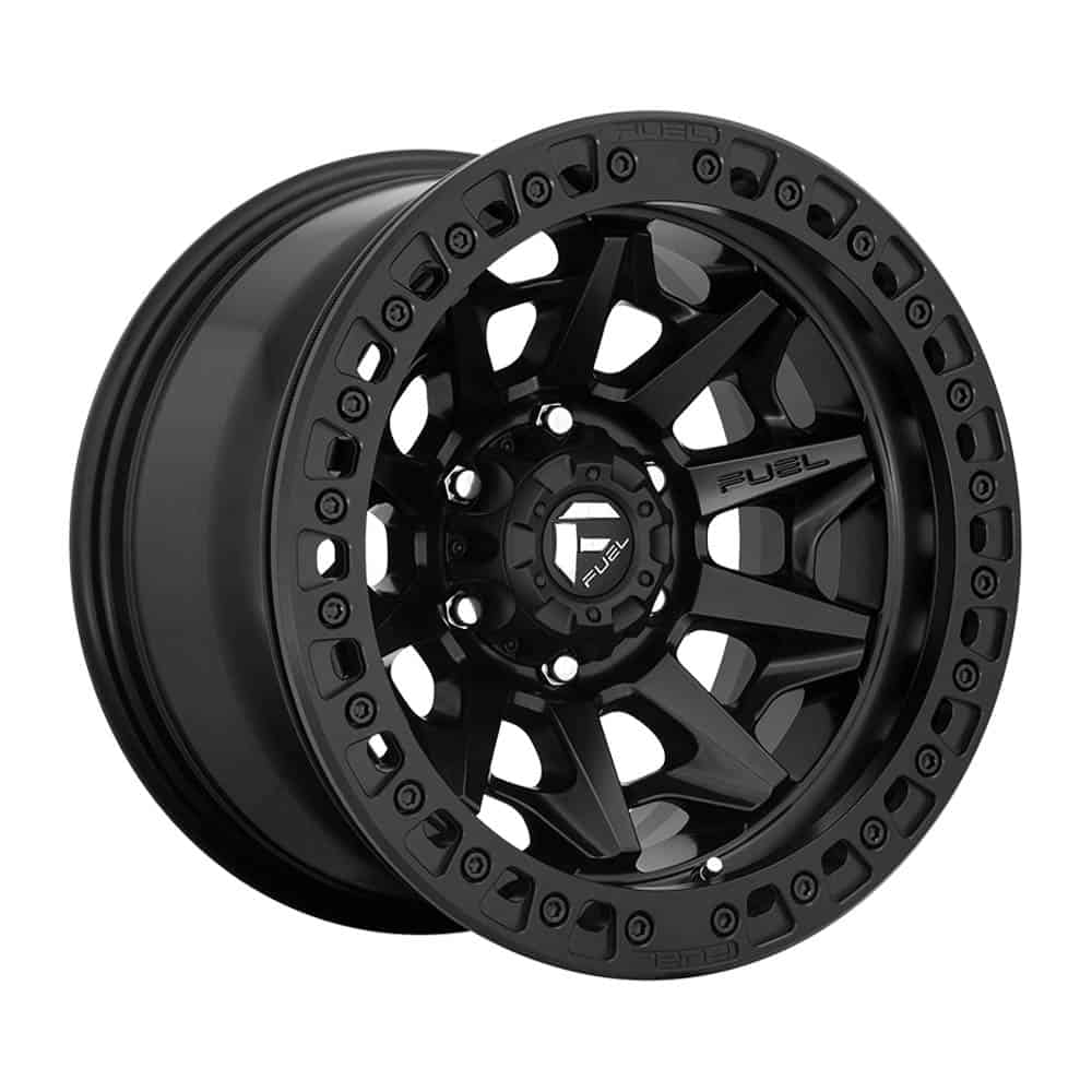 Fuel 1PC D114 COVERT BL - OFF ROAD ONLY D114 17X9 6X135 MT-BLK -15MM - Intensery
