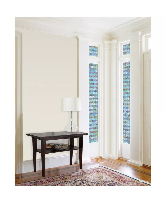 Brewster Home Fashions Peacock Sidelight Premium Film - Intensery