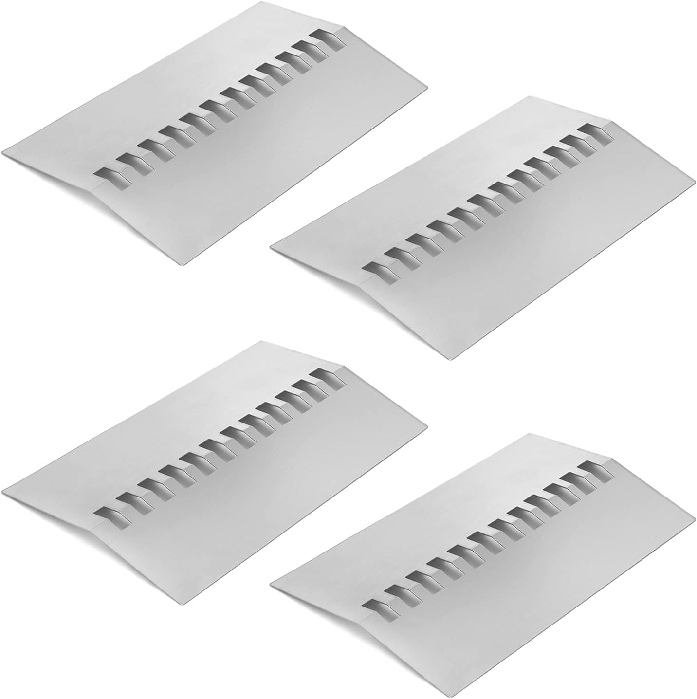 Heat Plate Shields Kit for Bull Angus, Brahma, Outlaw, Steer Premium, Lonestar Select, 7 Burner Premium Gas Grills and Cal Flame G Series Gas Grills , - Intensery