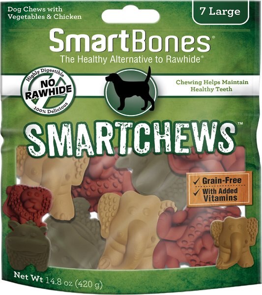 SmartBones Large Smart Chews Grain-Free Dog Treats - Intensery