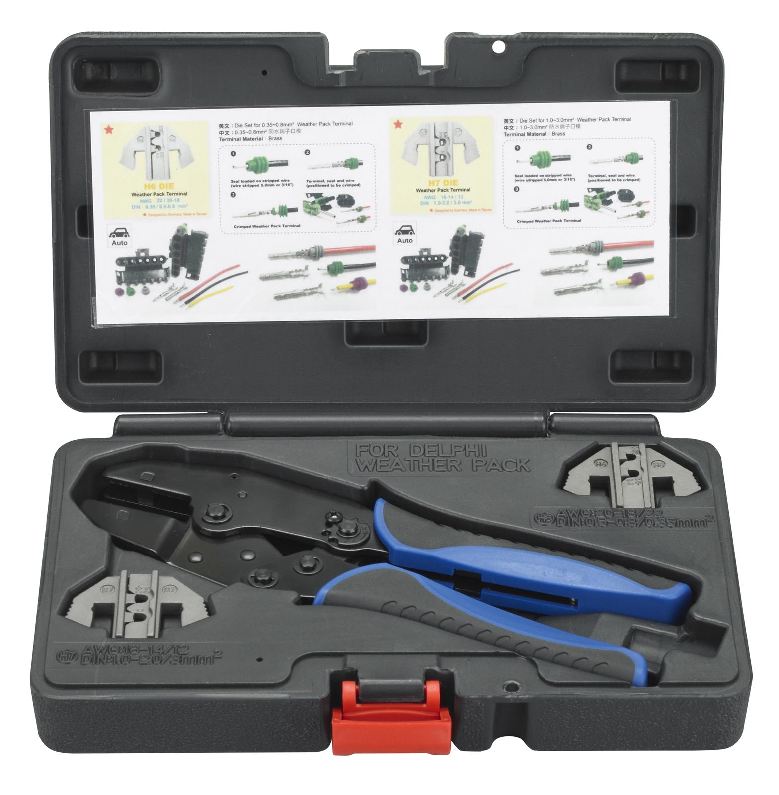 OTC Tools 4484 OTC Weather Pack Ratcheting Crimpers - Intensery