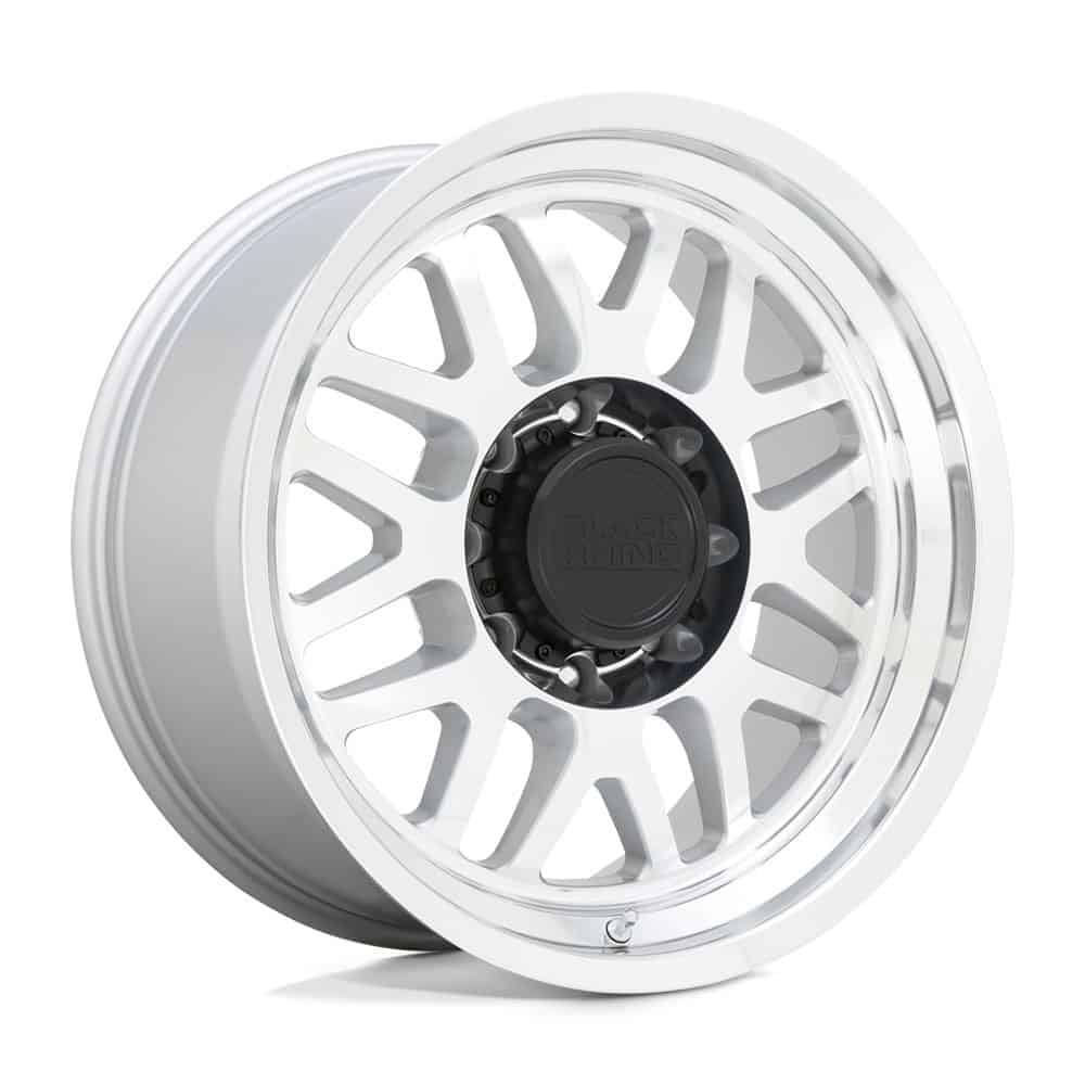 Black Rhino BLDLT 18X9.5 8X6.5 G-SLV MIR -18MM - Intensery