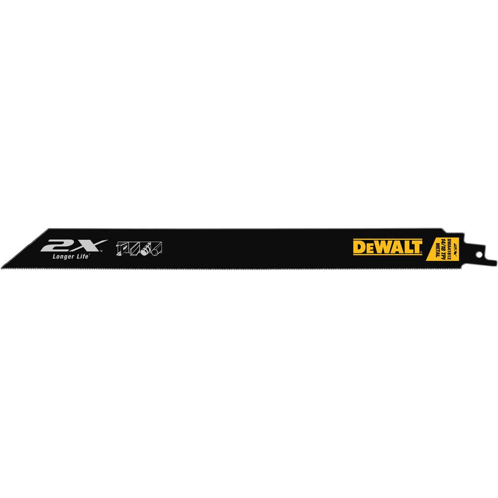 DEWALT 12-in 2X Premium Metal Cutting Blade (5 pack) DWA41812 from DEWALT - Intensery