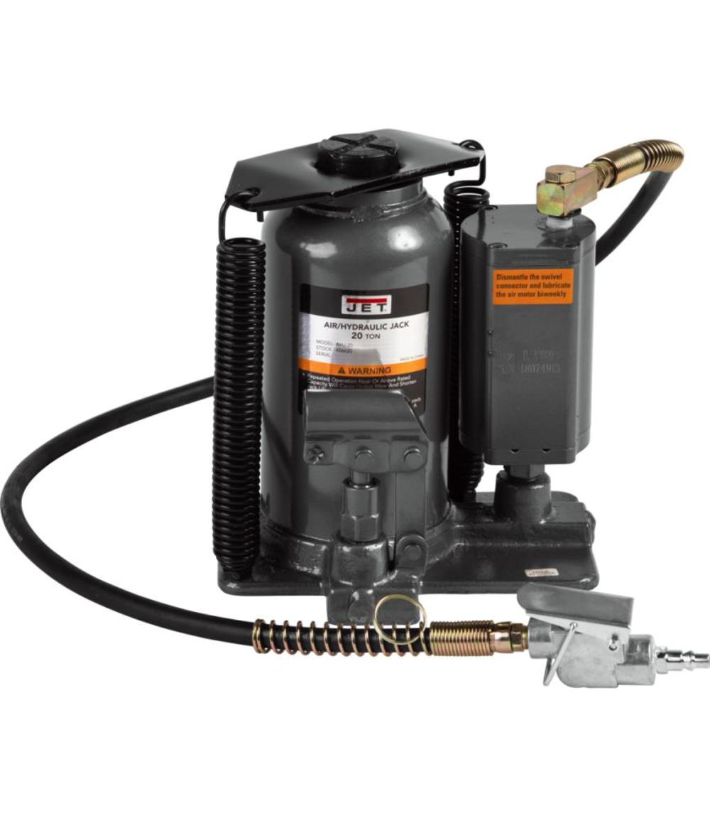 JET AHJ-20 20 Ton Air / Hydraulic Bottle Jack 456620 from JET - Intensery