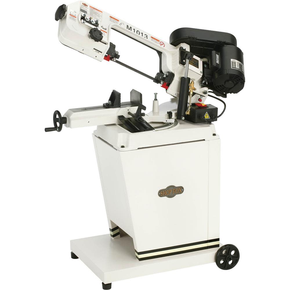 Shop Fox Metal Cutting Bandsaw 110/220V 1/2HP 1 Phase - Intensery