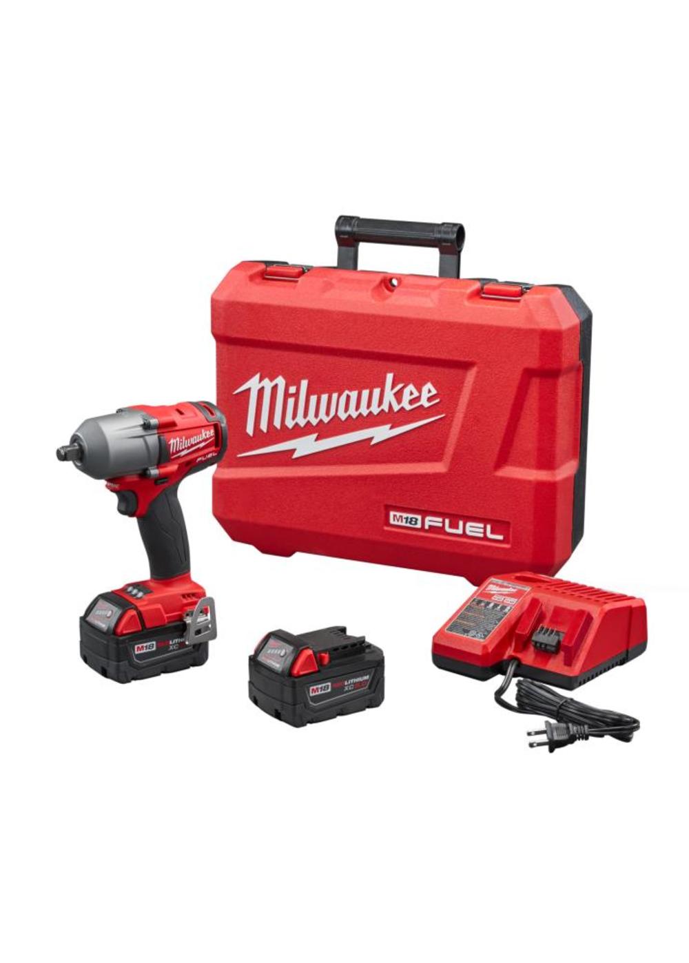 M18 FUEL™ Mid-Torque Impact Wrench 1/2 in. Friction Ring Kit-Reconditioned - Intensery