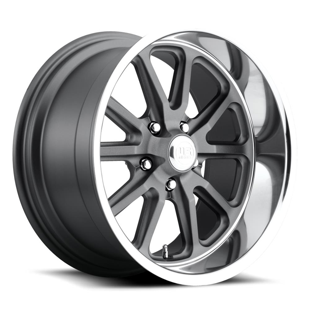 U.S. Mags U11120057365 U.S. Mags Rambler U111 Gunmetal with Machined Lip Wheels - Intensery