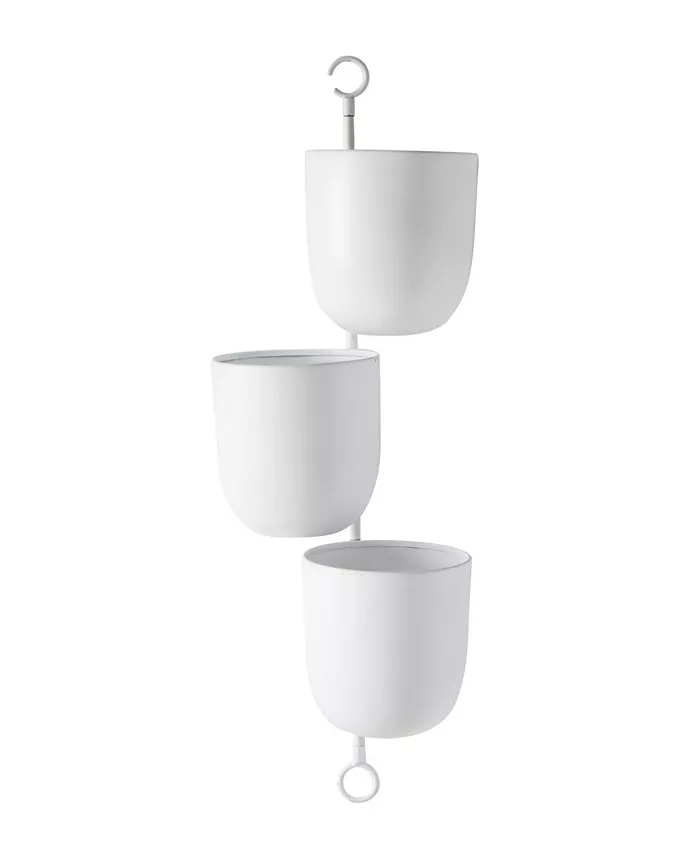 Novogratz Collection Contemporary Metal Hanging Wall Planter Rack - Intensery