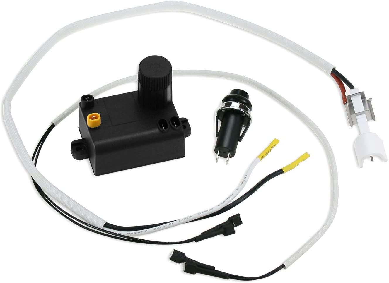 Grill Igniter Kit for Weber Spirit Front Knobs E-310, SP-310 Gas Grill, Weber 7642, 69850 Replacement Parts - Intensery