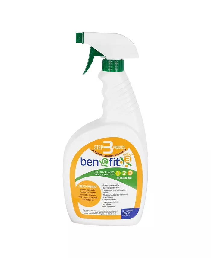 Benefit Step 3 Produce for Plants， Vegetables， Fruit and More， 1 dry oz - Intensery