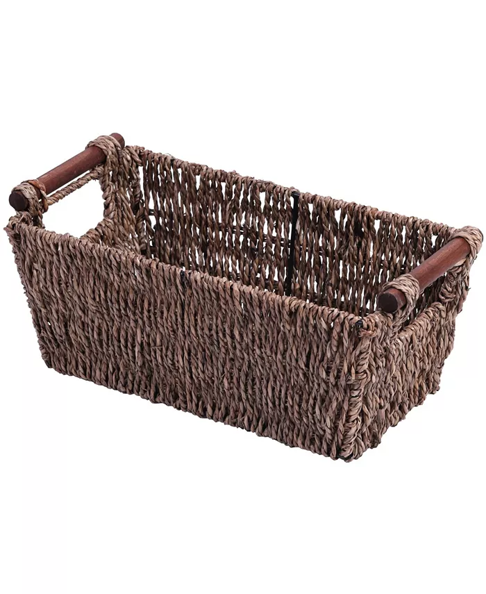 Vintiquewise Seagrass Counter-Top Basket - Intensery