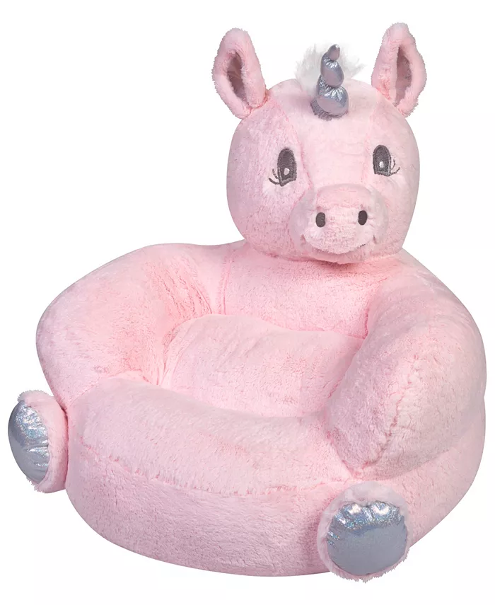 Trend Lab Children's Plush Unicorn Character Chair - Intensery