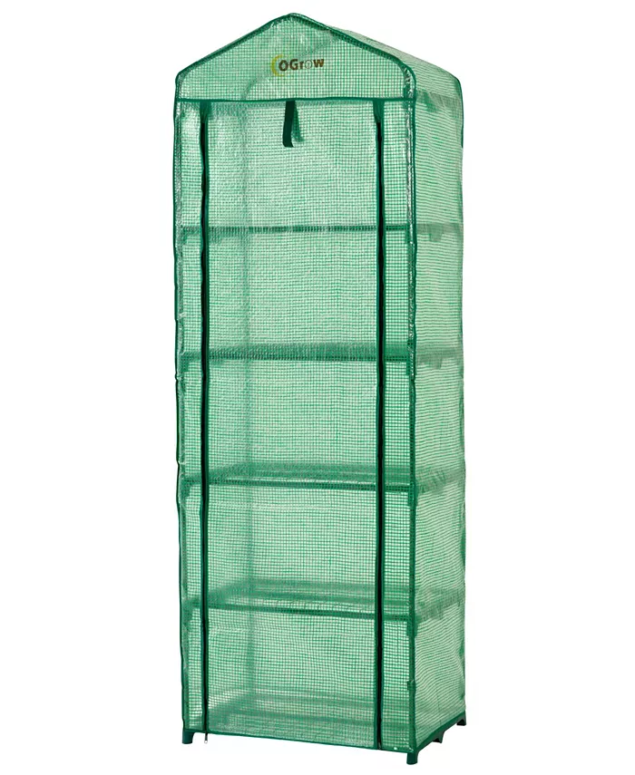 Ogrow Ultra-Deluxe 5 Tier Portable Gardenhouse - Intensery
