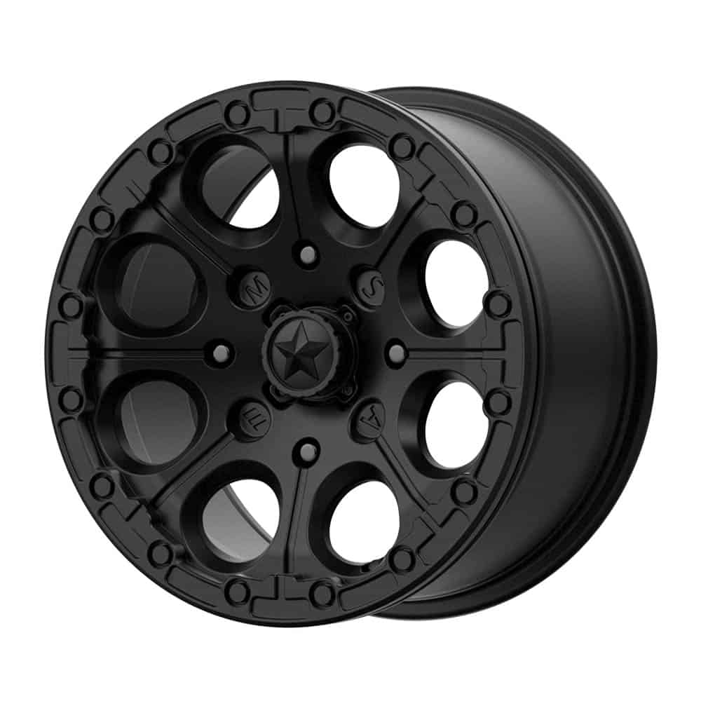 MSA Offroad Wheels M44 CANNON BEADLOCK MA44 14X7 4X156 S-BLK 10MM - Intensery