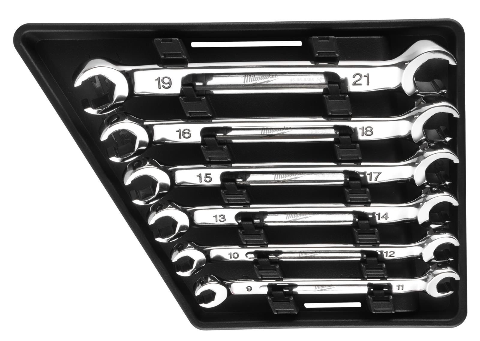 Milwaukee Tool 48-22-9471 Milwaukee Double End Flare Nut Wrenches - Intensery