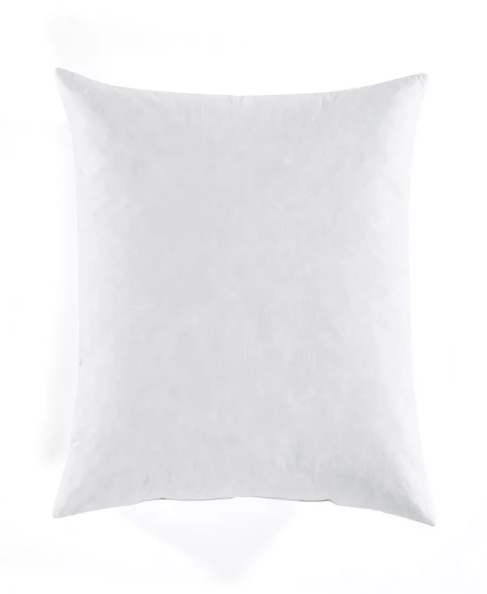 Lush Dandeacutecor Lush Decor Feather Down in Cotton Cover Decor Single Pillow Insert， 21