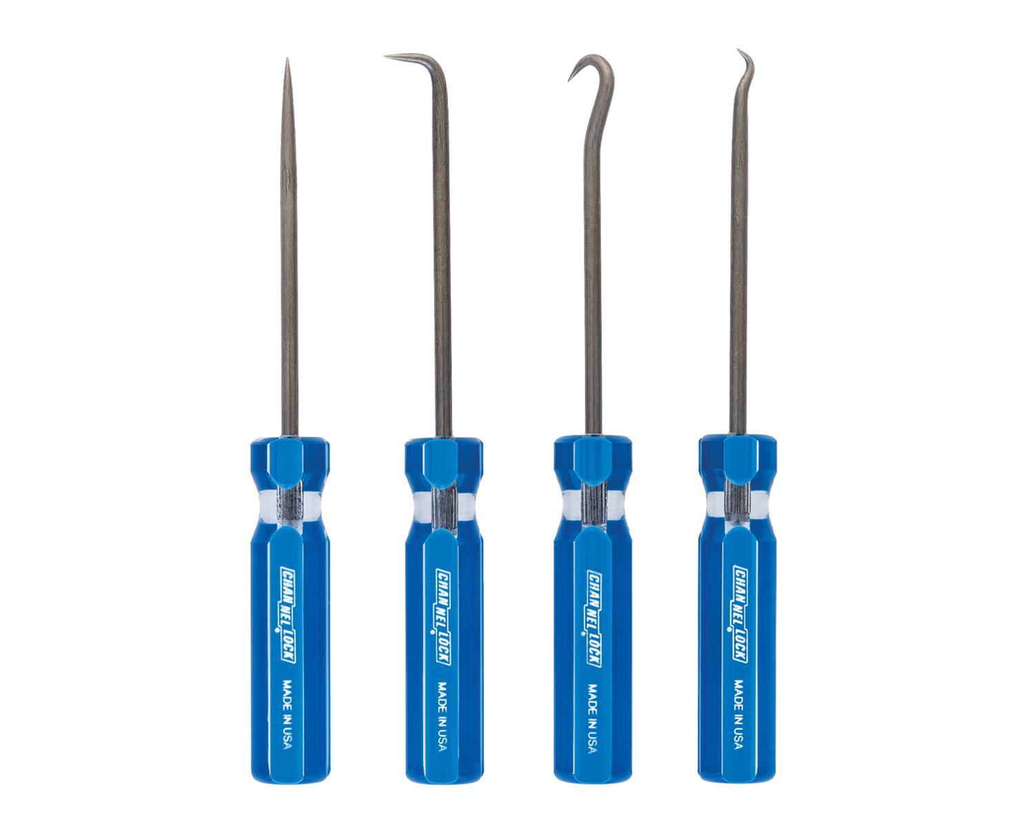 Channellock HP-4A CHANNELLOCK 4-Piece Hook and Pick Set - Intensery