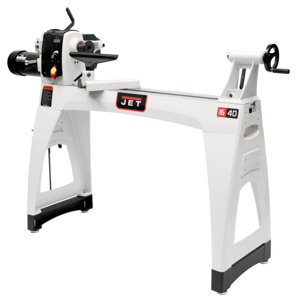 16 x 40 Electronic Variable Speed Wood Lathe， 1.5HP 1PH 115V - Intensery