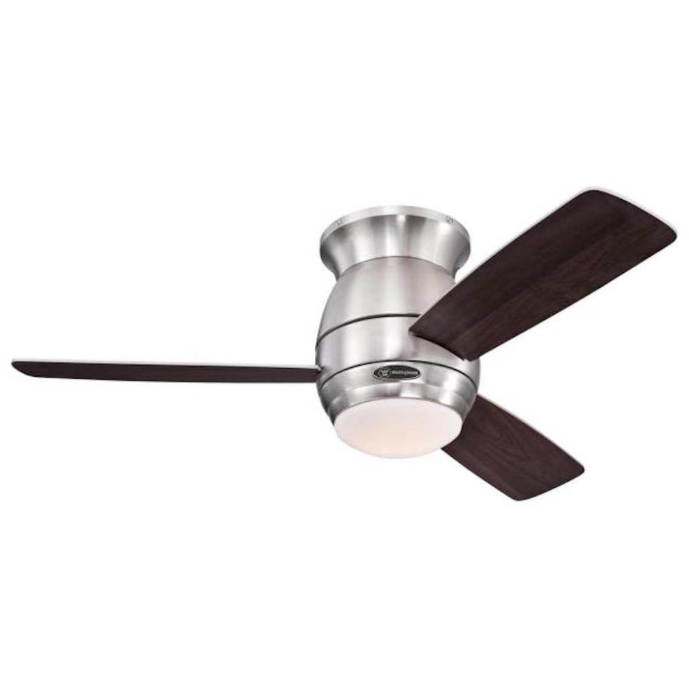 Westinghouse 44 Halley Brushed Nickel LED Indoor Ceiling Fan - Intensery