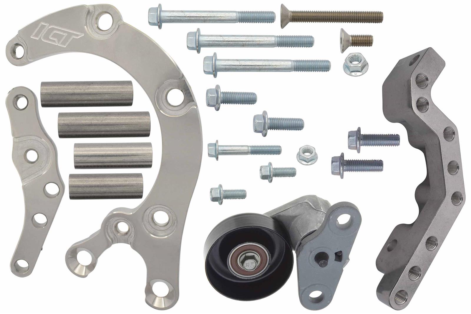 ICT Billet 551137-LS74-3 ICT Billet Air Conditioning Compressor Brackets - Intensery