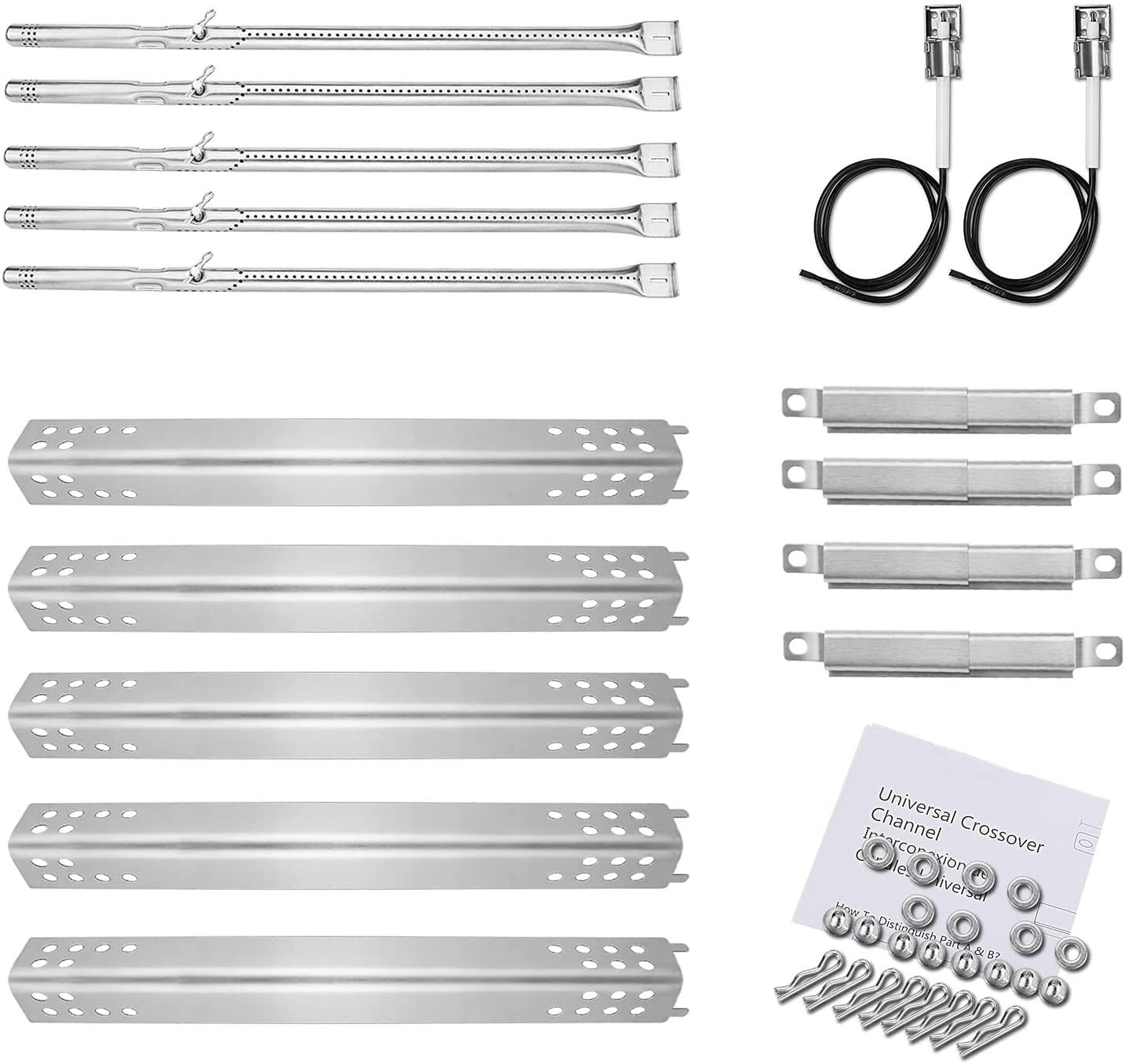 Grills Repair Kit for Char-broil Performance 475 4 Burner Liquid Propane Gas Grill, 304 Stainless Steel - Intensery