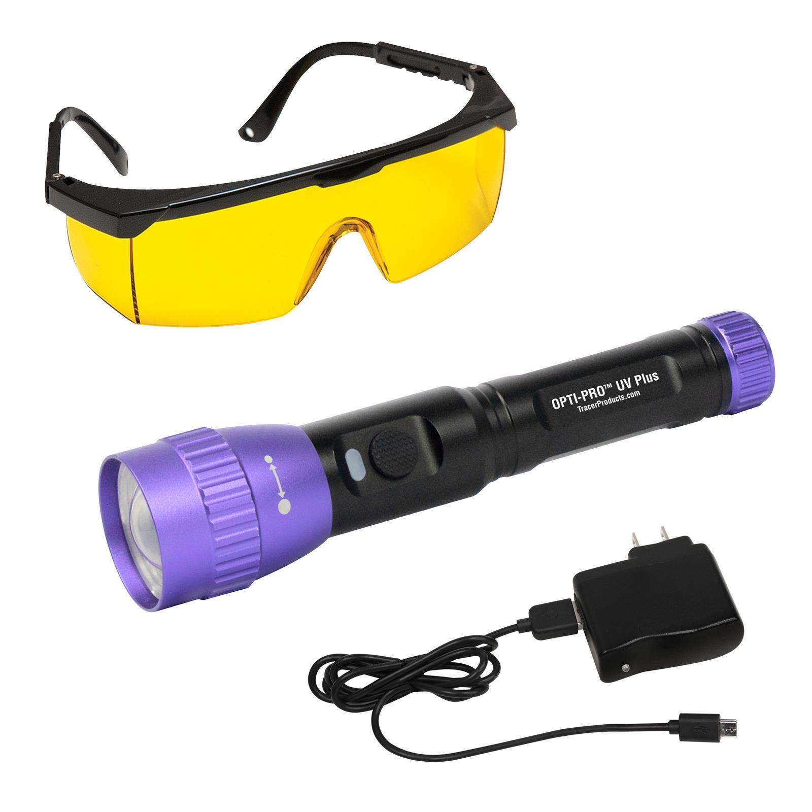 Tracerline TPOPUVP Tracerline Opti-Pro UV Cordless Flashlights - Intensery