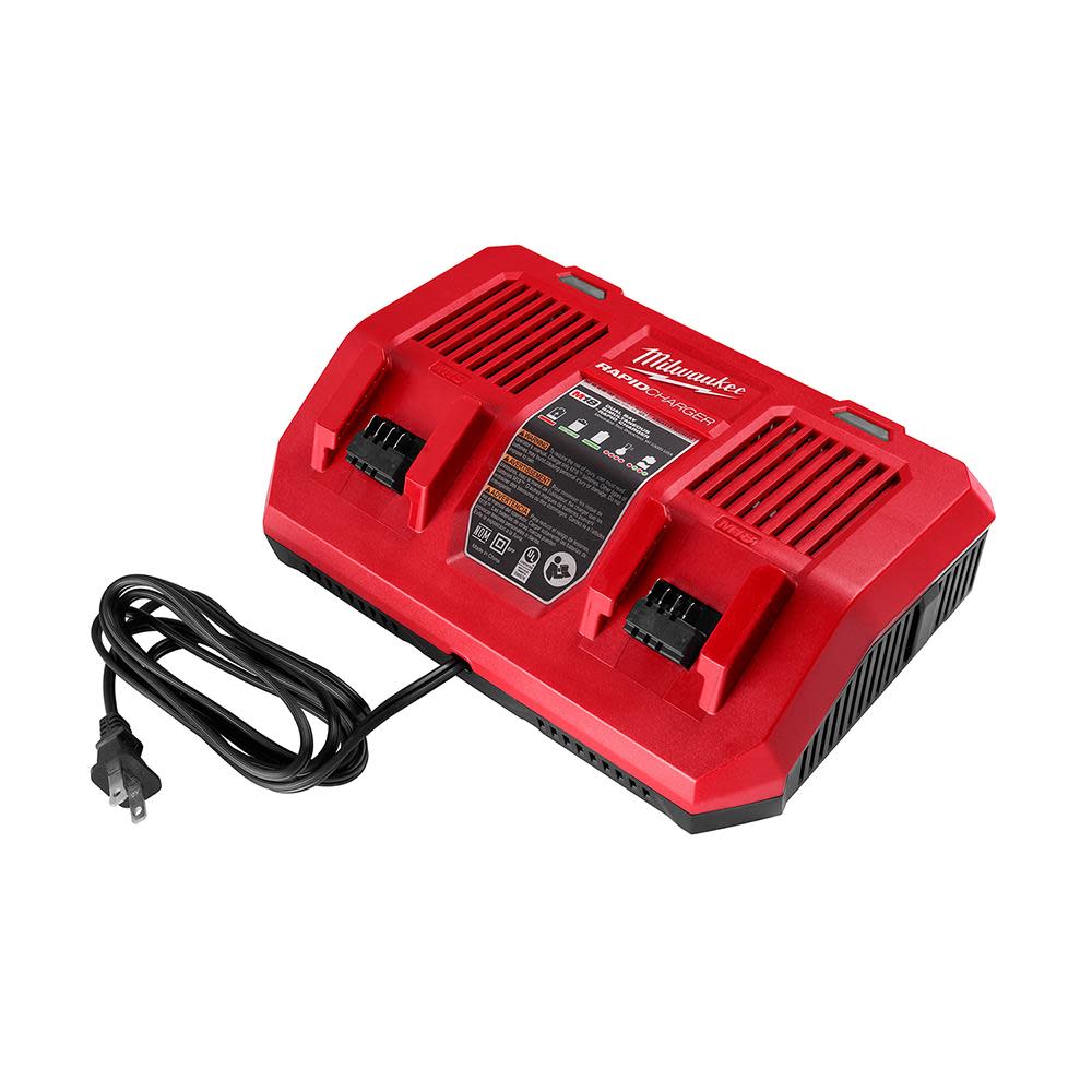 Milwaukee M18 Dual Bay Simultaneous Rapid Charger 48-59-1802 from Milwaukee - Intensery
