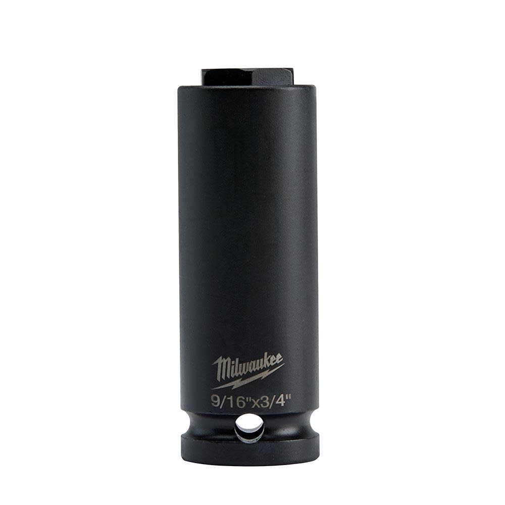 SHOCKWAVE™ Linemanand#8217;s 6PT 9/16 in. x 3/4 in. 2-in-1 Socket - Intensery