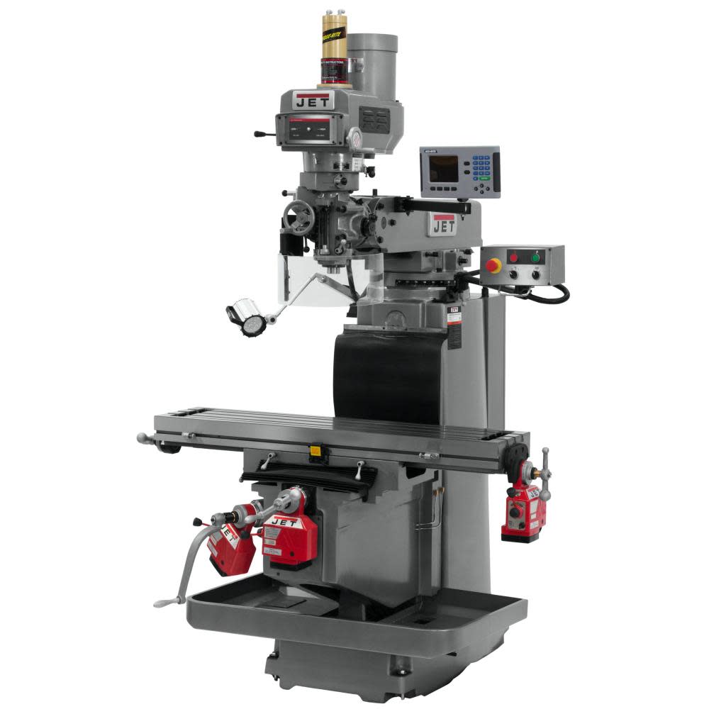 JTM-1254RVS DP700 DRO ，X PFD Vertical Milling Machine - Intensery