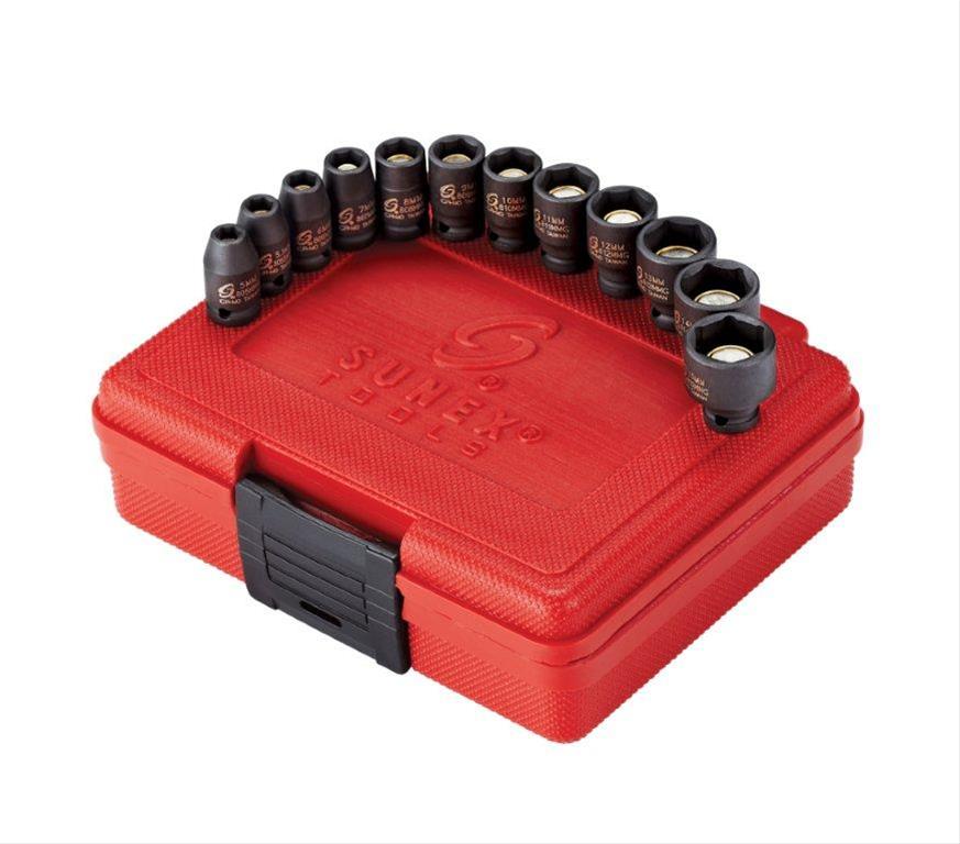 Sunex 1822 Sunex Tools Magnetic Impact Sockets - Intensery