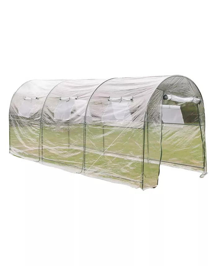 vidaXL Outdoor Greenhouse Large Portable Gardening Plant Hot House - Intensery