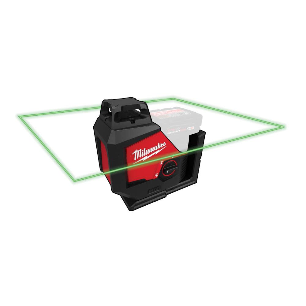 Milwaukee M12 Green 360 Single Plane Laser 3631-20 from Milwaukee - Intensery