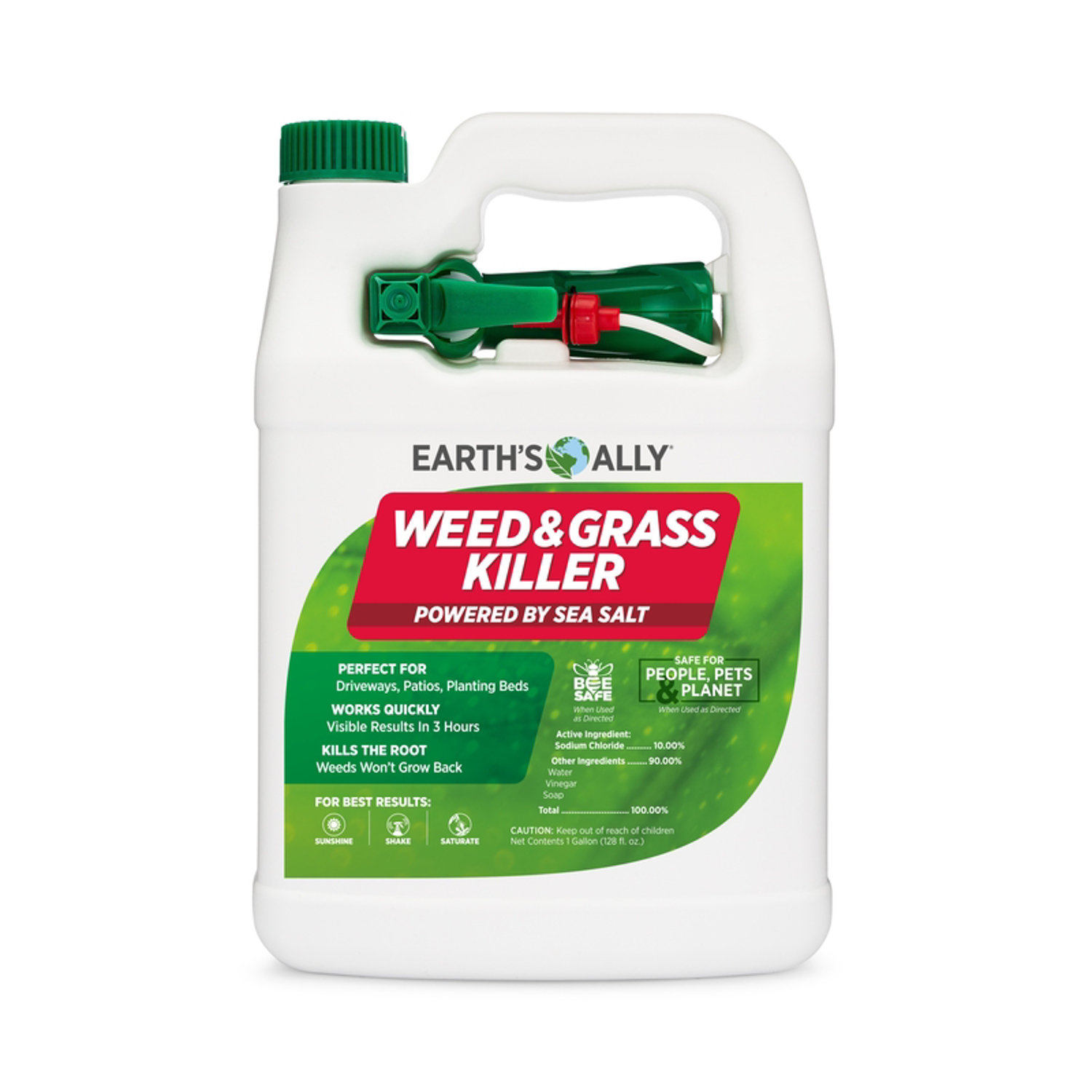 Earth\u0027s Ally Weed and Grass Killer RTU Liquid 128 oz - Intensery