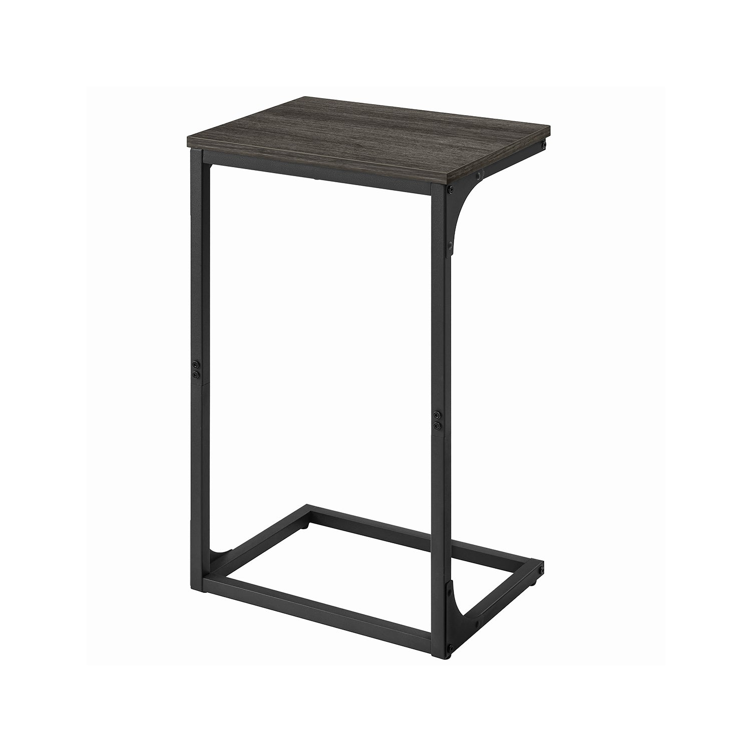 VASAGLE C-Shaped Side Table for SofaBlack - Intensery