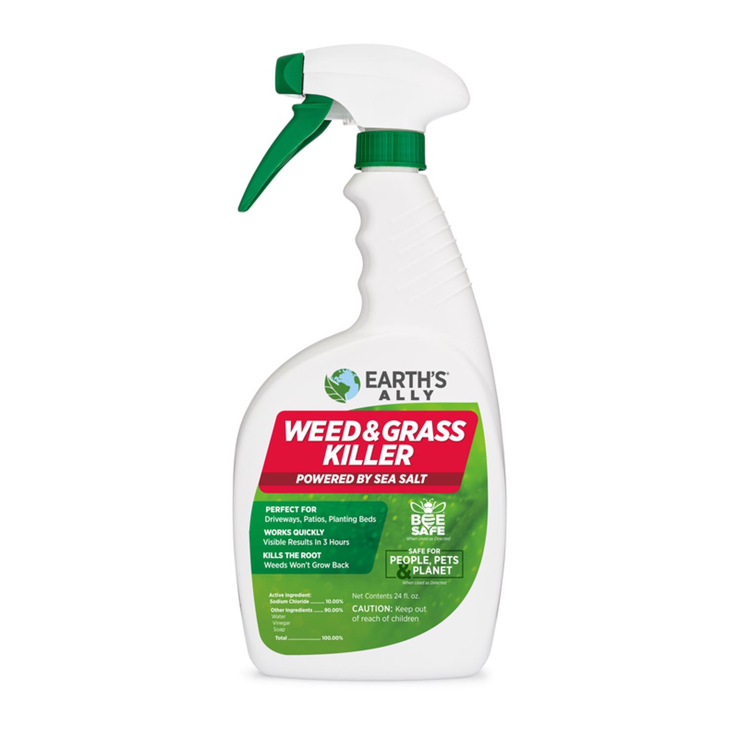 Earth\u0027s Ally Grass \u0026 Weed Killer RTU Liquid 24 oz - Intensery