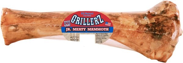 Grillerz Meaty Mammoth Jr. Beef Bone Dog Treat - Intensery
