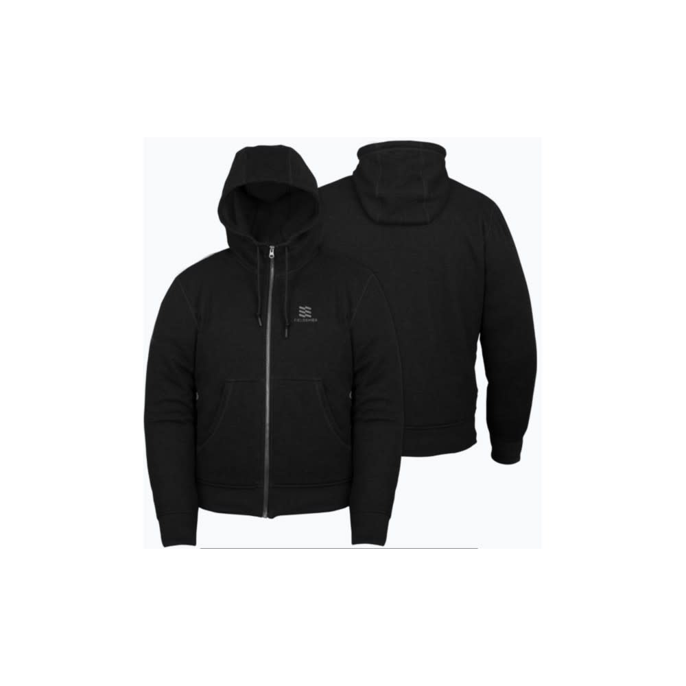 Mobile Warming Hoodie Mens Black Small - Intensery
