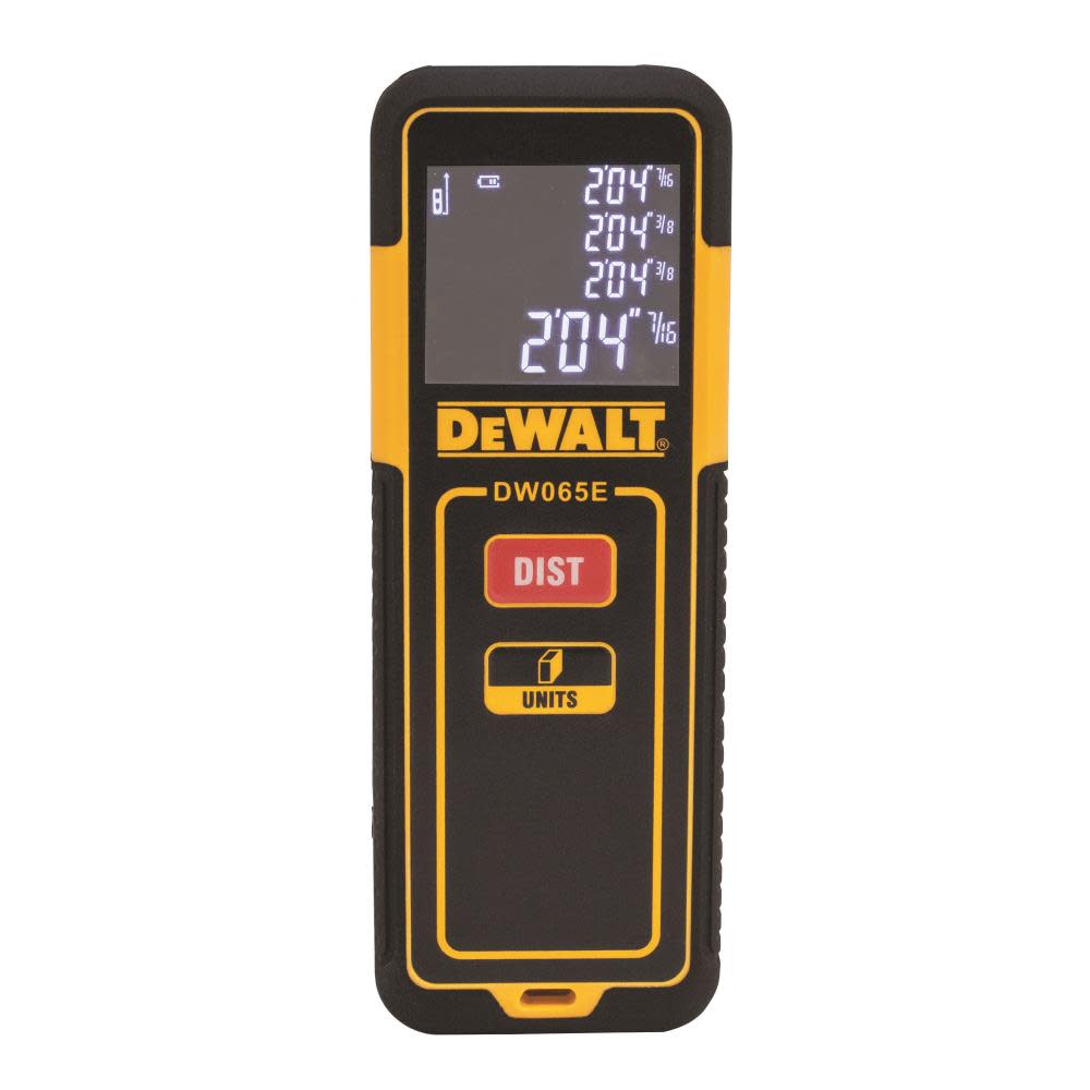 DEWALT 65 ft Laser Distance Measurer DW065E from DEWALT - Intensery
