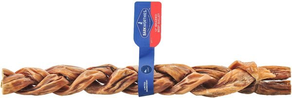 Barkworthies Braided Beef Gullet 12\ - Intensery