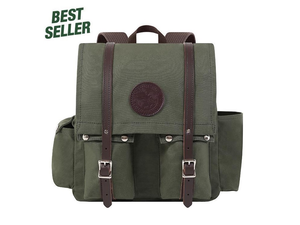 15 Liter Capacity Olive Drab Canvas Urban Pack - Intensery