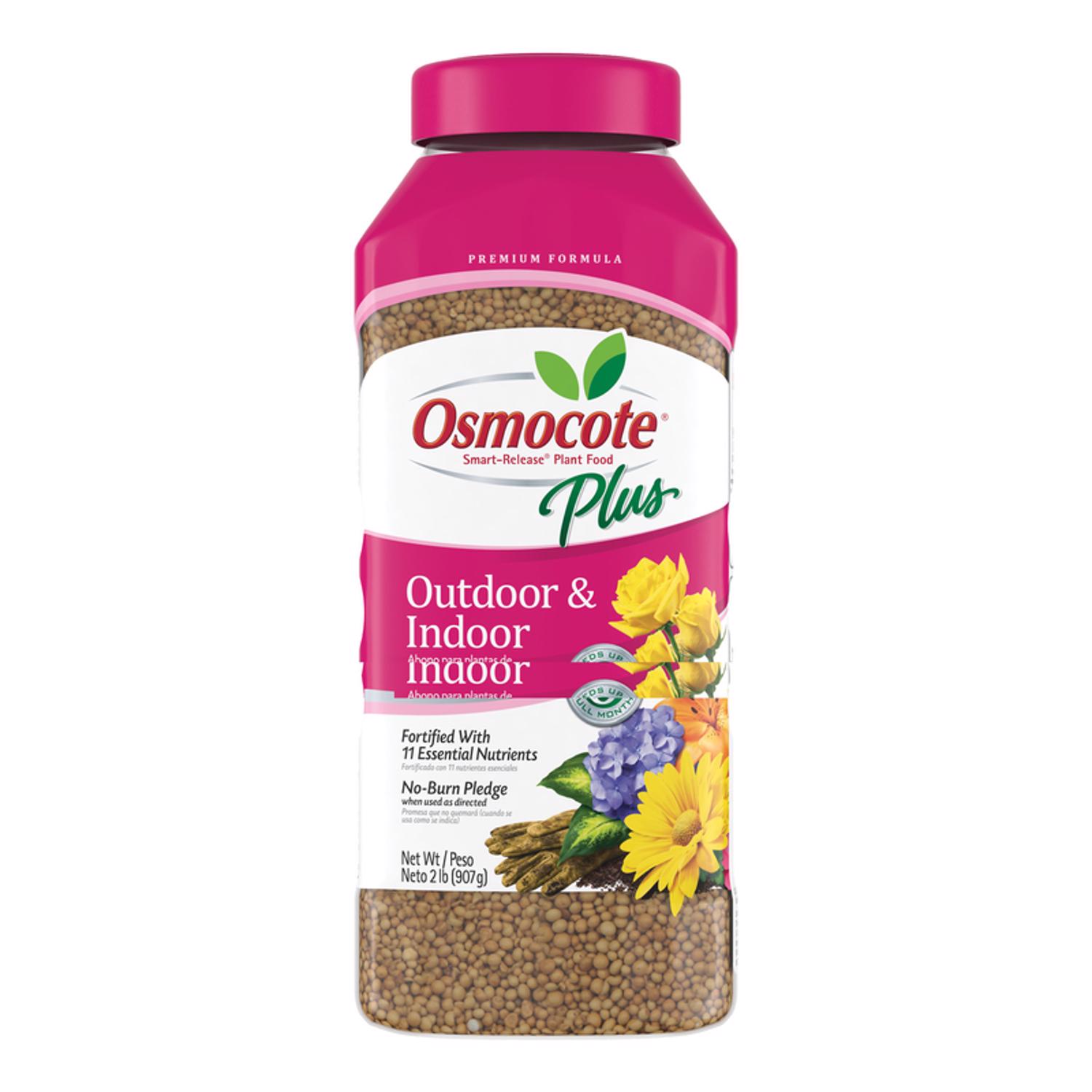 Osmocote Smart-Release Plus Outdoor \u0026 Indoor Granules Plant Food 2 lb - Intensery