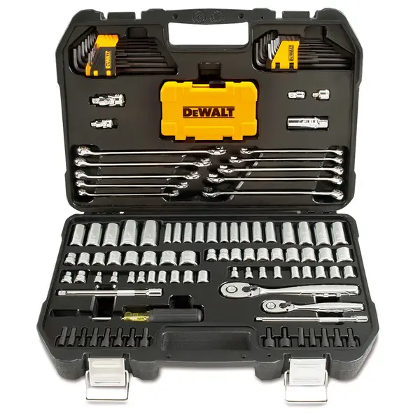 DEWALT 142 Piece Mechanic's Tool Set with Case - Intensery