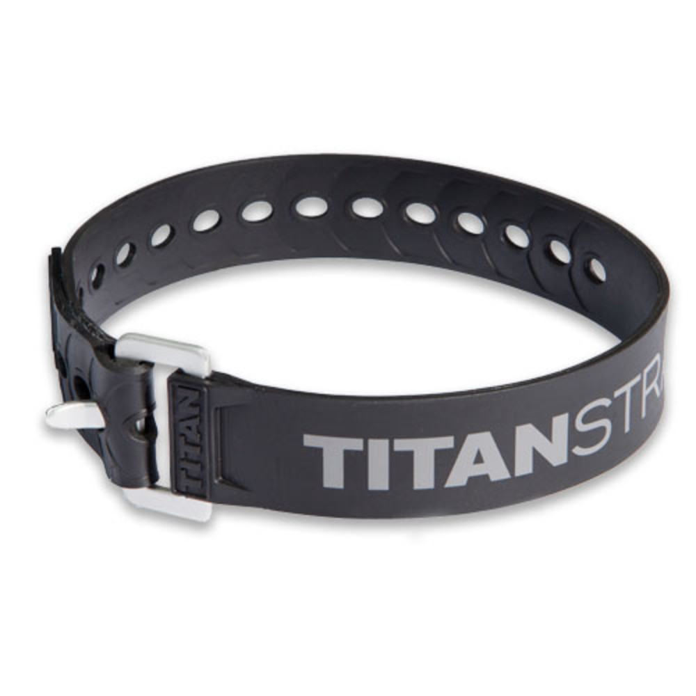 Titan Straps 20 In./51 Cm Black Industrial Strap - Intensery