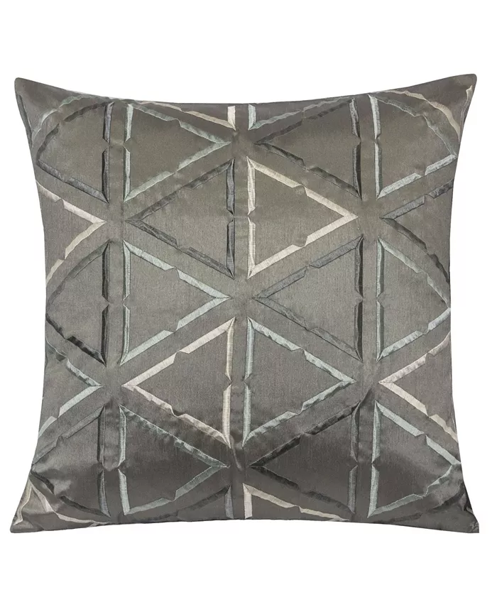 Homey Cozy Susan Embroidery Square Decorative Throw Pillow - Intensery