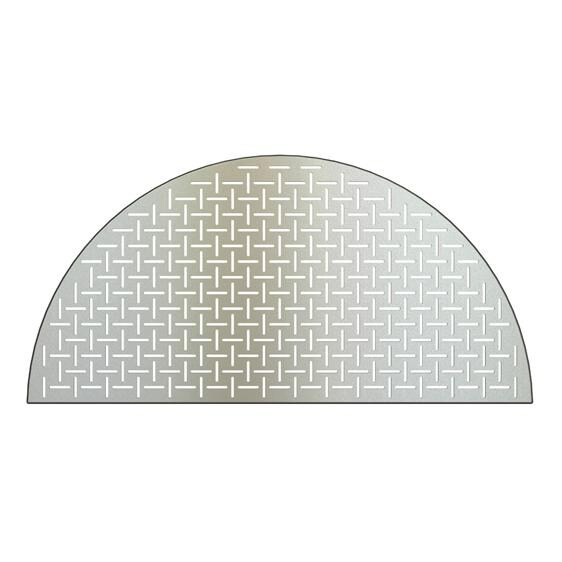 Kamado Joe Half Moon Laser Cut Stainless Steel Grate For Classic 18-Inch Grills - Intensery